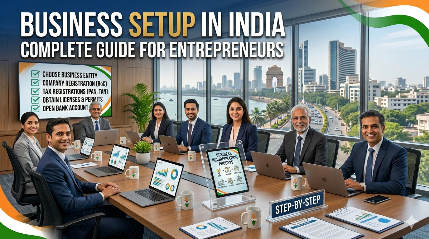 Business Setup in India: Complete Guide for Entrepreneurs